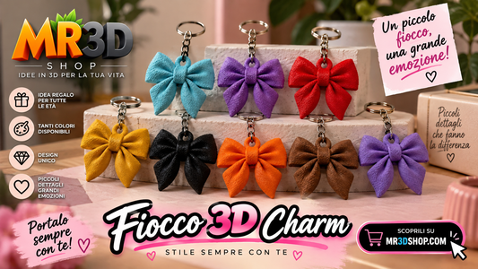 🎀 Fiocco 3D Charm 🎀